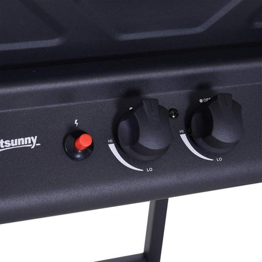 Outsunny Barbacoa de Gas 5.5KW