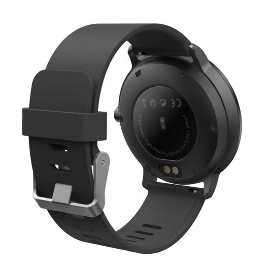 Fierro Round Beng IP67 Reloj Smartwatch Negro