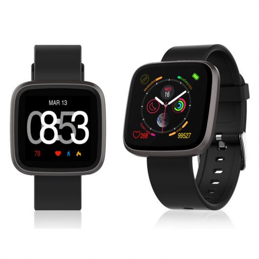 Fierro Campus IP67 Reloj Smartwatch Deportivo Negro