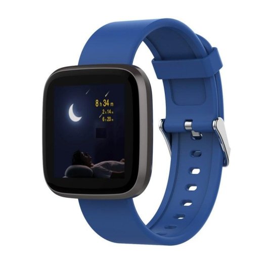Fierro Campus IP67 Reloj Smartwatch Deportivo Negro/Azul