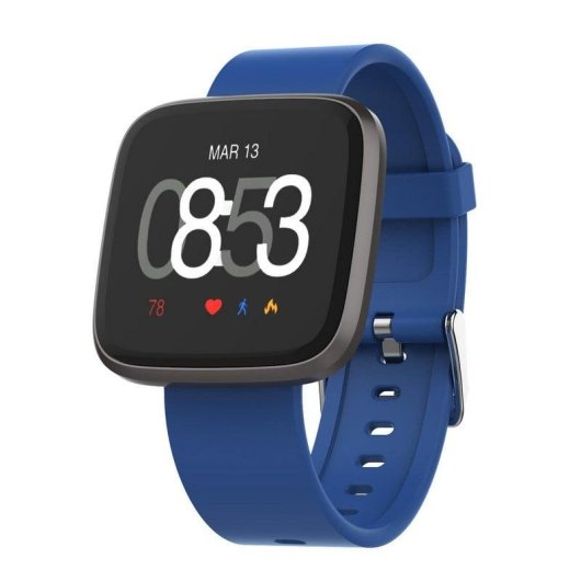 Fierro Campus IP67 Reloj Smartwatch Deportivo Negro/Azul