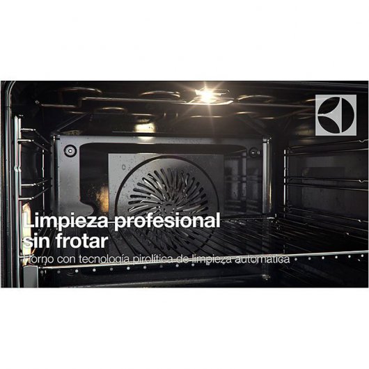 Electrolux EZC2430AOX Horno Multifunción Pirolítico 57L A+ Acero Inoxidable