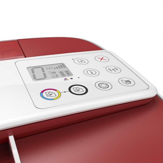 HP DeskJet 3764 Multifunción Color WiFi Roja