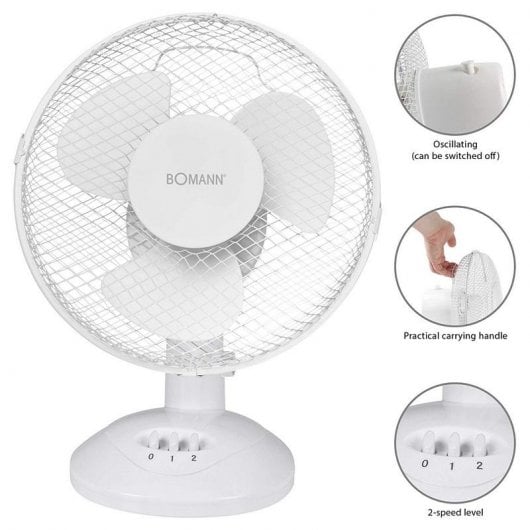 Bomann VL 1137 CB Tischventilator 30W