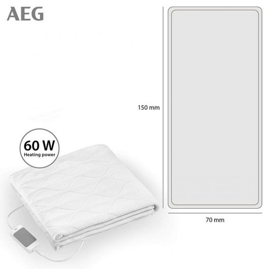 AEG WUB 5647 Manta Elétrica 60W Branca