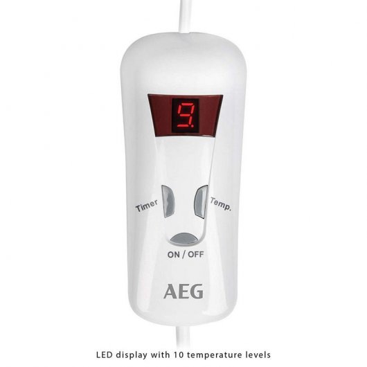 AEG WZD 5648 Manta Eléctrica 180W Marrón