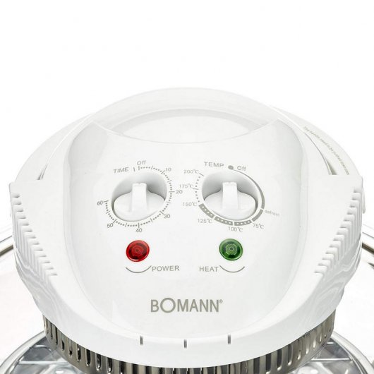 Bomann HLO 2280 CB Horno de Convección 12L 1400W Blanco