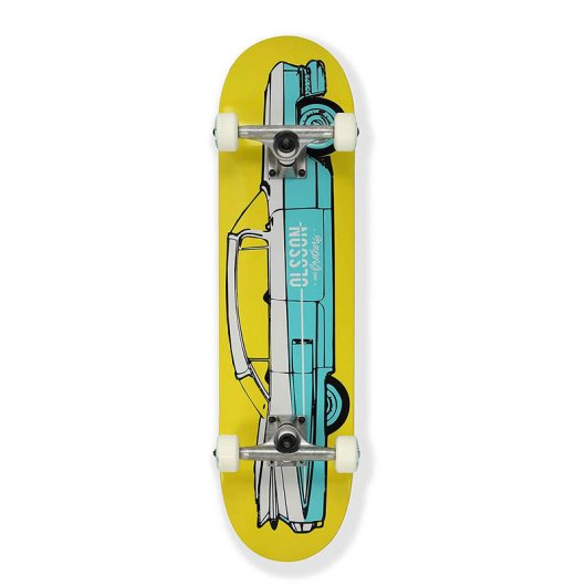 Olsson 50S Skate Preto/Amarelo