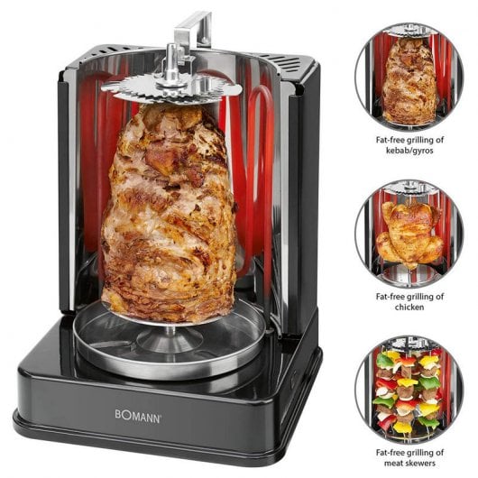Grill à kebab vertical Bomann DVG 3006 CB 1400W
