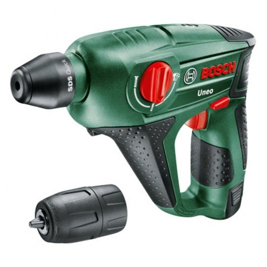 Bosch Uneo Atornillador 3 en 1 + Batería 12V 2.5Ah + Juego de Accesorios + Maletín