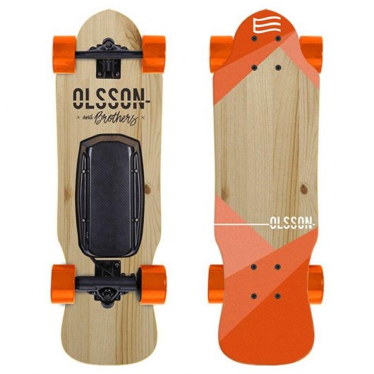 Olsson Egeneration Malibu Junior Monopatín Eléctrico Naranja