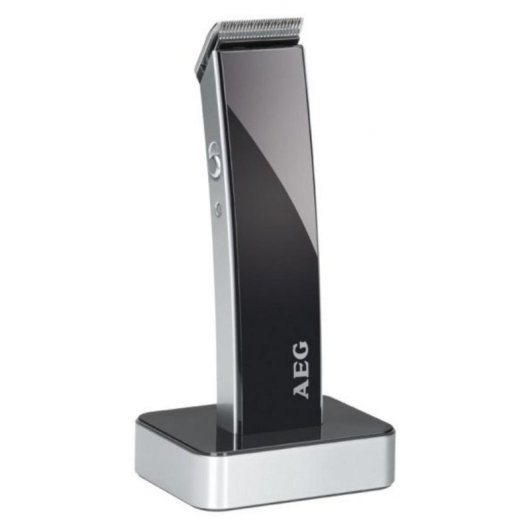 Máquina de Cortar Cabelo AEG HSM/R 5638 Sem Fios 9mm 3 Pentes Aço Inoxidável