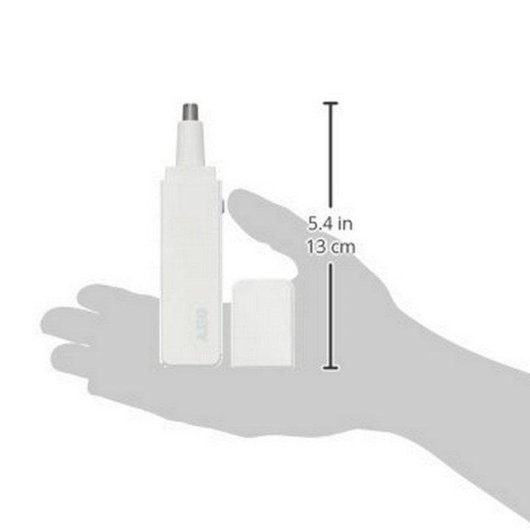 Tondeuse Nez et Oreilles AEG NE 5637 Blanc Sans Fil Lame Acier Brosse Nettoyage