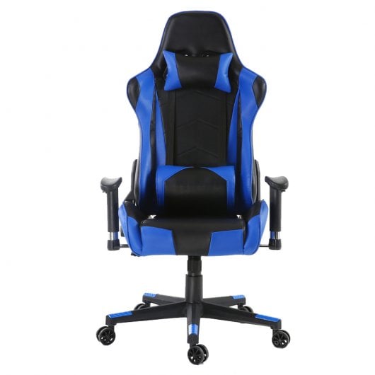 F92 Silla Gaming Azul/Negra