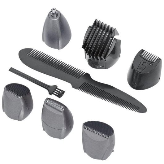 Máquina de Cortar Cabelo Multifunções AEG BHT 5640 Sem Fios 4 Comprimentos À Prova de Água