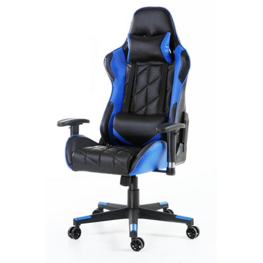 F95 Silla Gaming Azul/Negra