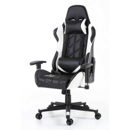 F95 Silla Gaming Blanca/Negra