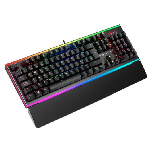Mars Gaming MK6 Teclado Óptico-Mecánico Gaming Retroiluminado Switch Rojo