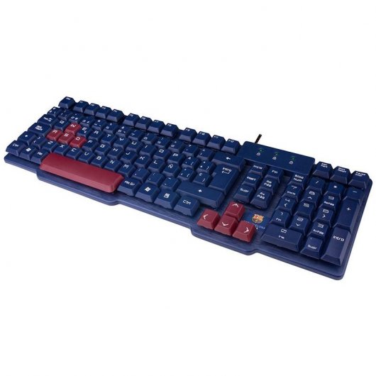Mars Gaming FC Barcelona Teclado Gaming Azul