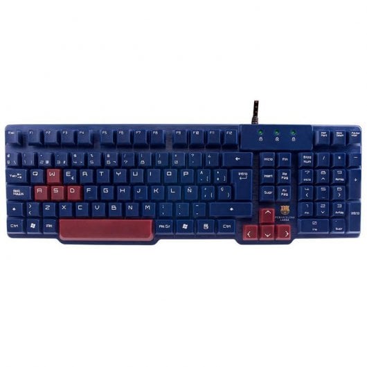Mars Gaming FC Barcelona Teclado Gaming Azul