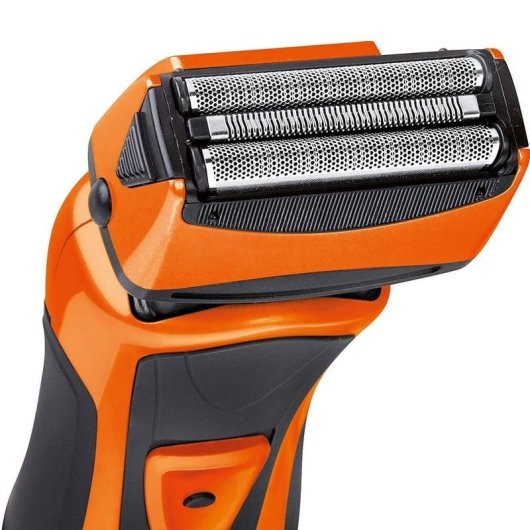 Rasoio Elettrico Viso AEG HR 5626 Senza Filo Funzionamento a Umido 3 Lame Testine Flessibili