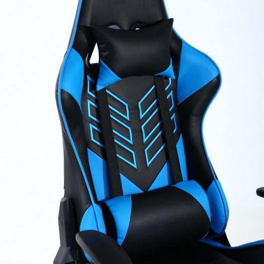 F70 Silla Gaming Azul/Negra