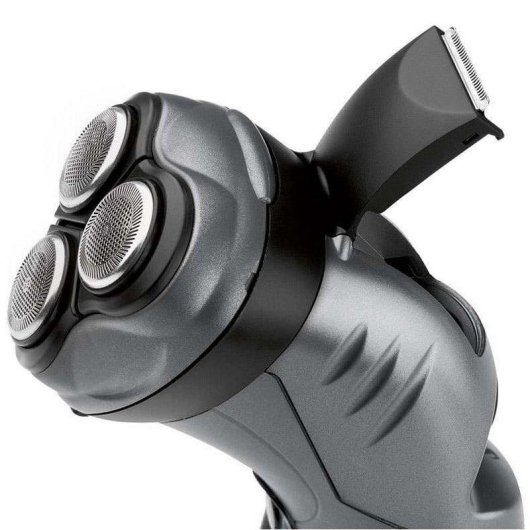 Máquina de Barbear Facial AEG HR 5655 Recarregável Resistente à Água 3 Cabeças Flexíveis LCD