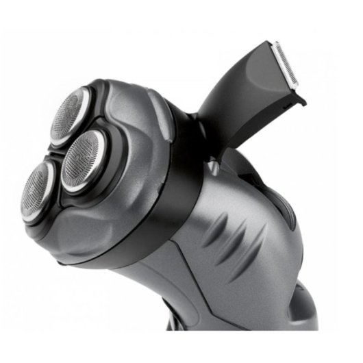 Máquina de Barbear Facial AEG HR 5655 Recarregável Resistente à Água 3 Cabeças Flexíveis LCD