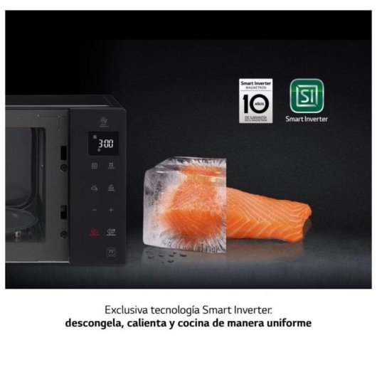 Microonde LG MH6535GIB 25L 1000W con Grill e Smart Inverter