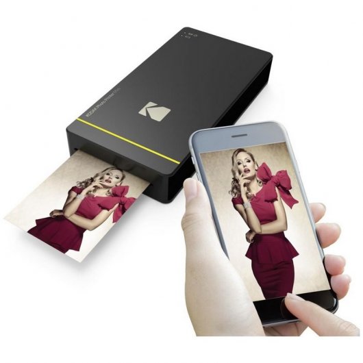 Kodak Instant Mini Impresora Fotográfica WiFi Negra