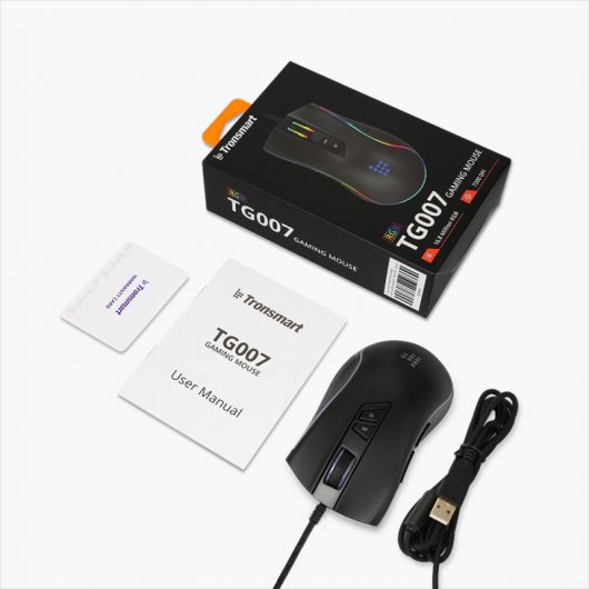 Tronsmart TG007 Ratón Gaming RGB 7200DPI