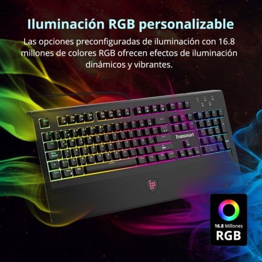 Tronsmart TK09R Teclado Mecánico Gaming RGB Switch Blue