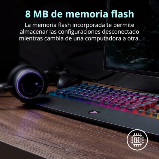 Tronsmart TK09R Teclado Mecánico Gaming RGB Switch Blue