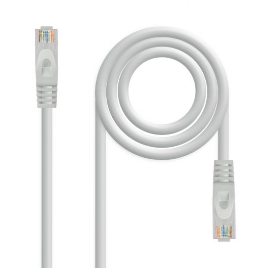 Nanocable Cabo de Rede RJ45 LSZH Cat.6A UTP AWG24 10m Cinzento