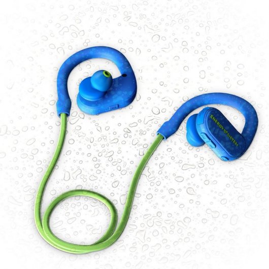 Energy Sistem BT Running 2 Bluetooth-Kopfhörer Grün/Neonblau