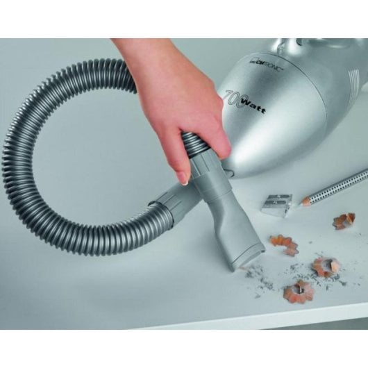 Aspirateur à Main Clatronic HS 2631 700W Ultra-léger Compact 0,8L Accessoires 6m