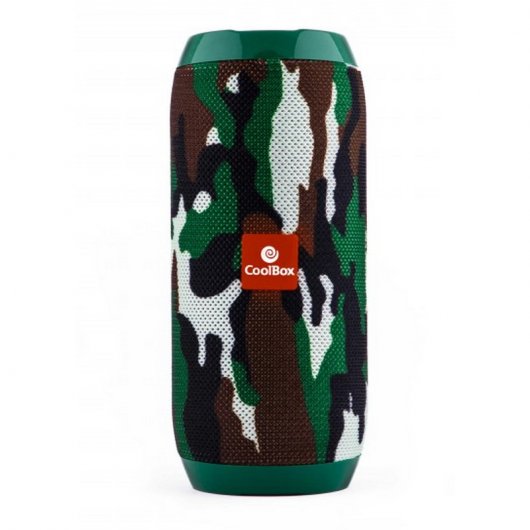 CoolBox CoolTube Altavoz Bluetooth Camuflaje Verde