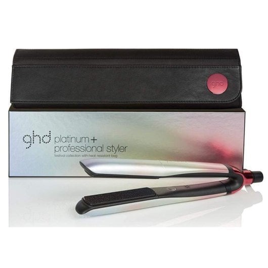 Piastra per Capelli Professionale ghd Platinum+ 185ºC Spegnimento automatico Arcobaleno