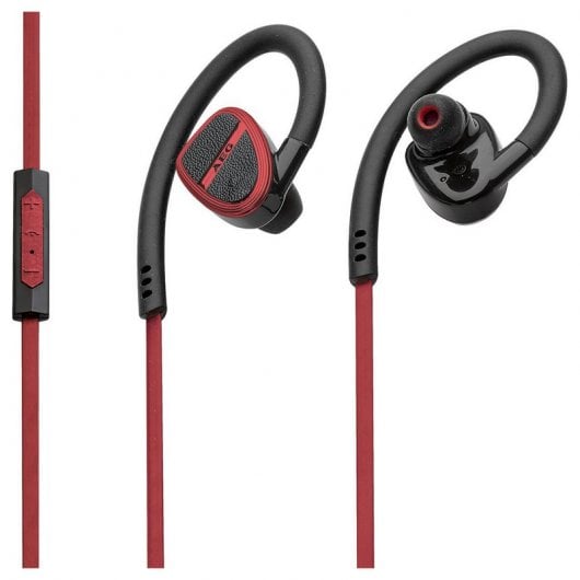 AEG KH 4232 BT Auriculares Deportivos Bluetooth Negro/Rojo