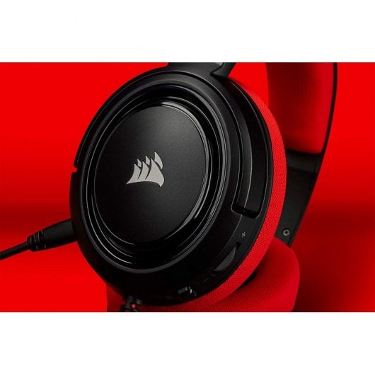 Corsair HS35 Red Auriculares Gaming Multiplataforma