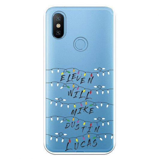 Be Unique Funda Gel Luces Stranger Things para Xiaomi MI A2/Mi 6X
