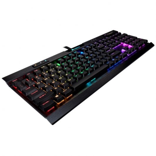 Corsair K70 RGB MK.2 Low Profile Rapidfire Teclado Mecánico Gaming Retroiluminado Cherry MX Red