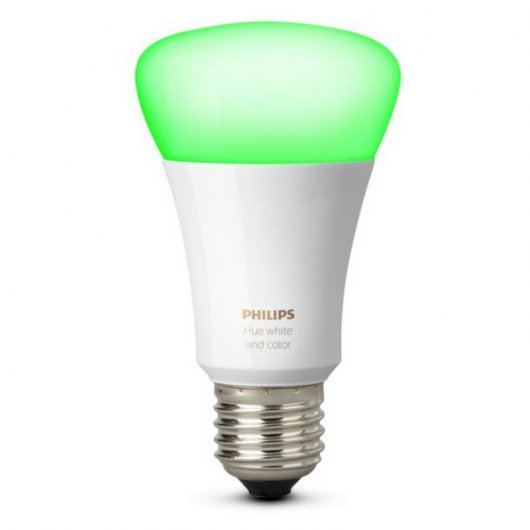 Philips Hue Starter Kit 2 Bombillas Inteligentes LED E27 White Ambiance/White and Color + Mando