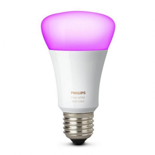 Philips Hue Starter Kit 2 Bombillas Inteligentes LED E27 White Ambiance/White and Color + Mando