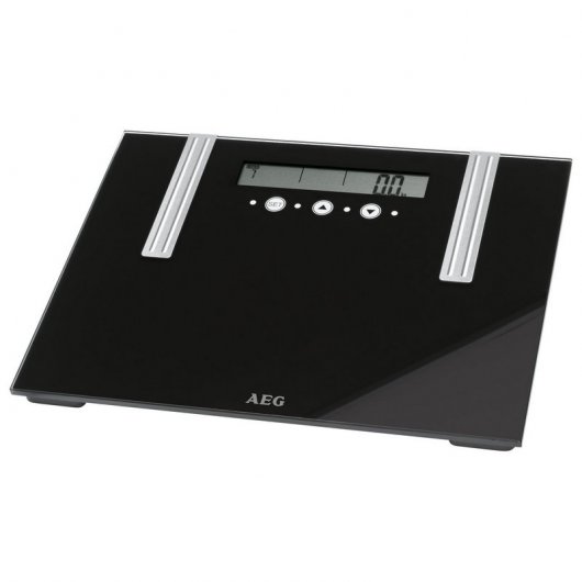 AEG PW 5571 Balança de Banho Vidro Preto