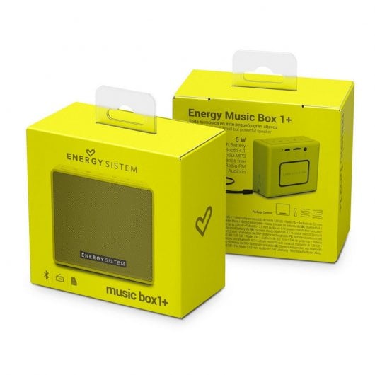 Altoparlante Bluetooth Energy Sistem Music Box 1+ Pear