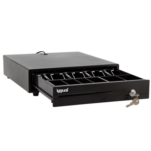 Iggual IRON-10 Tiroir-caisse 38cm 4+6
