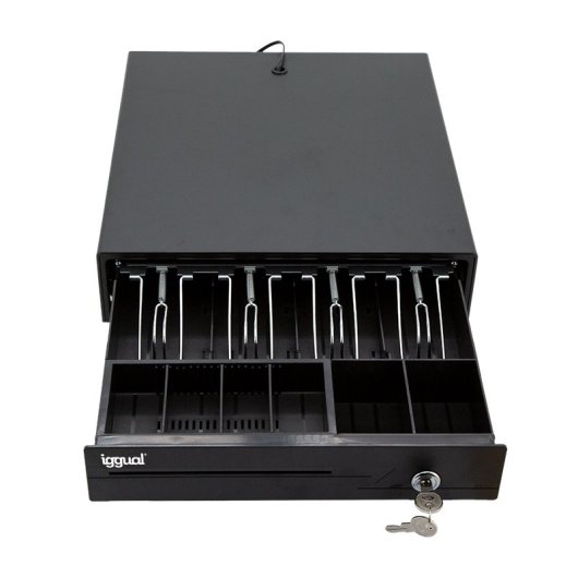 Iggual IRON-10 Tiroir-caisse 38cm 4+6