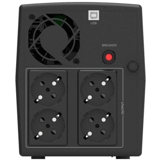 Sai Phasak 2200 VA Batería AGM 8 Horas Arranque en frío USB frontal