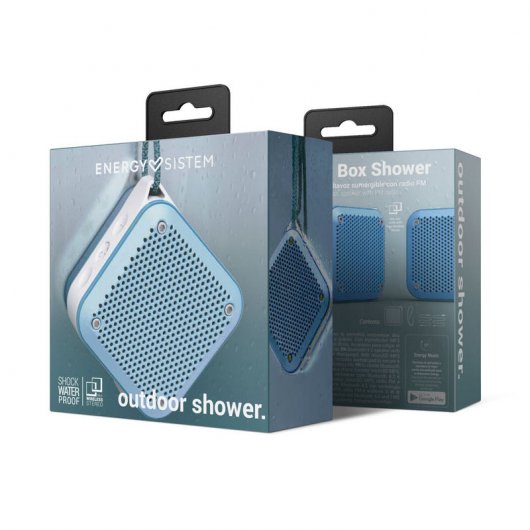 Energy Sistem Outdoor Box Shower Coluna Bluetooth